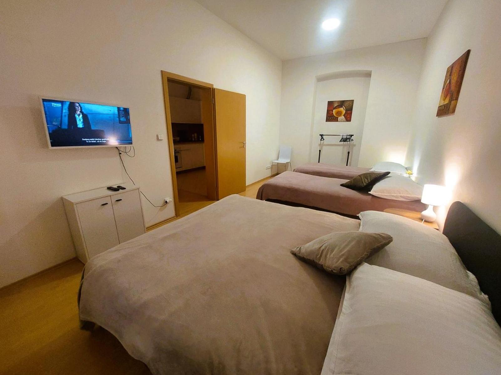 Prostorny Byt V Centru 3 Kk 80 M2 Hradec Kralove Luaran gambar